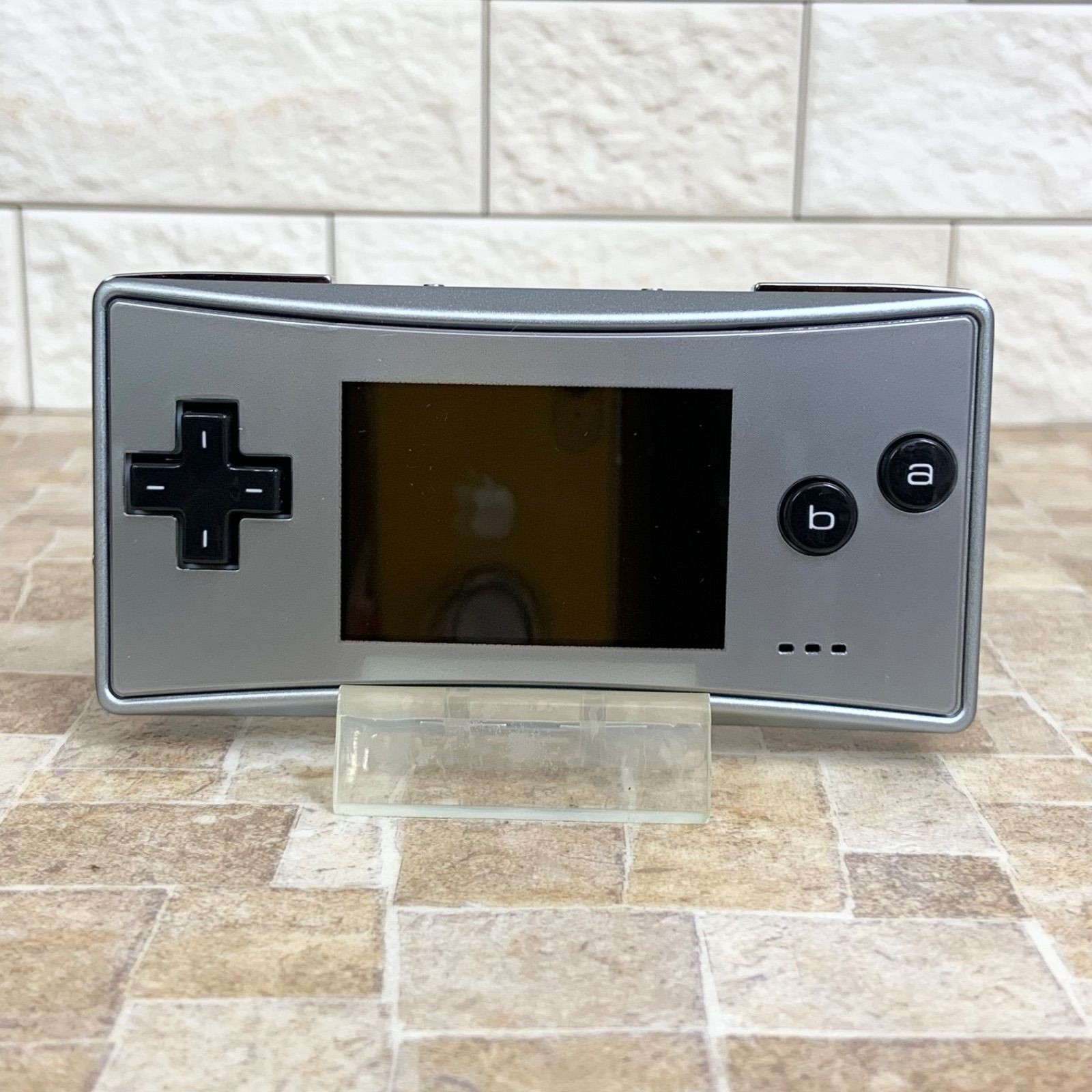 NEW Nintendo Game Boy Micro Silver with AC Charger Boxed Never Used