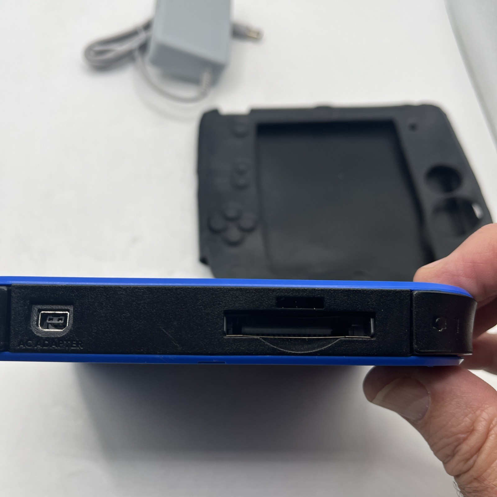 Nintendo 2DS Mario Kart 7 Limited Edition Blue Console Tested W/ Charger Tested