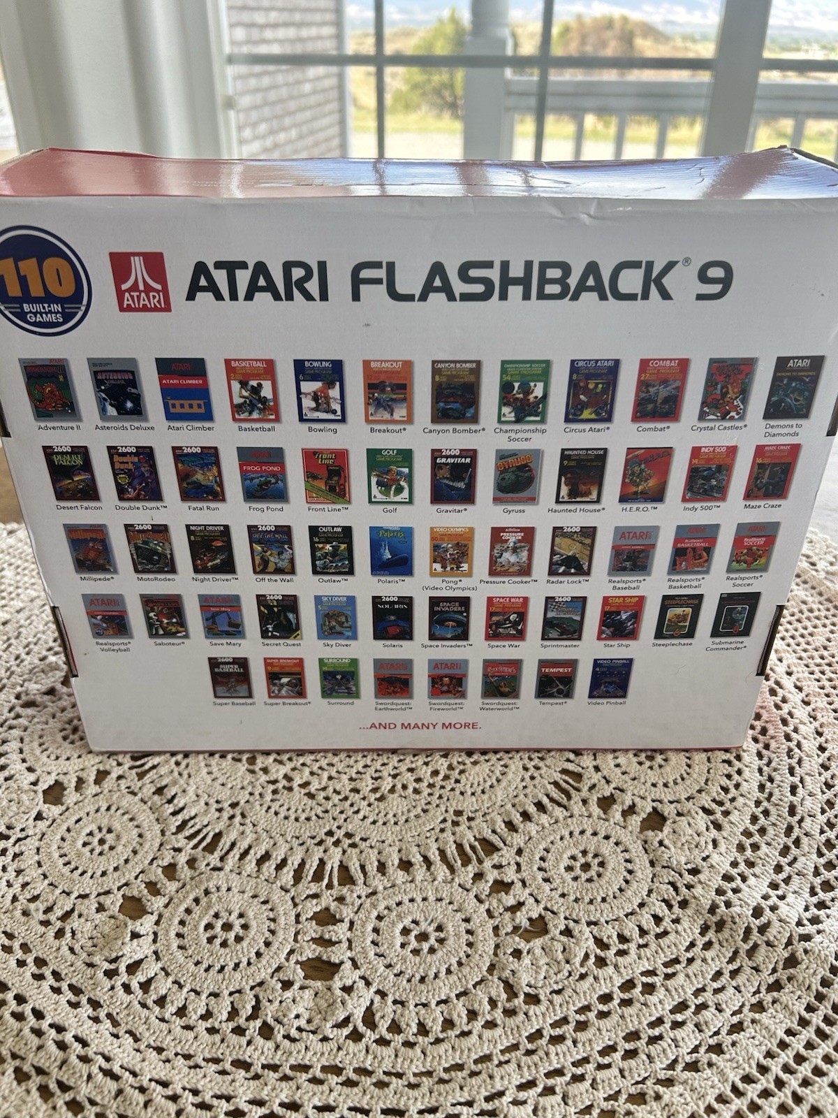 Atari Flashback 9 Deluxe Console with 110 Built-In Games