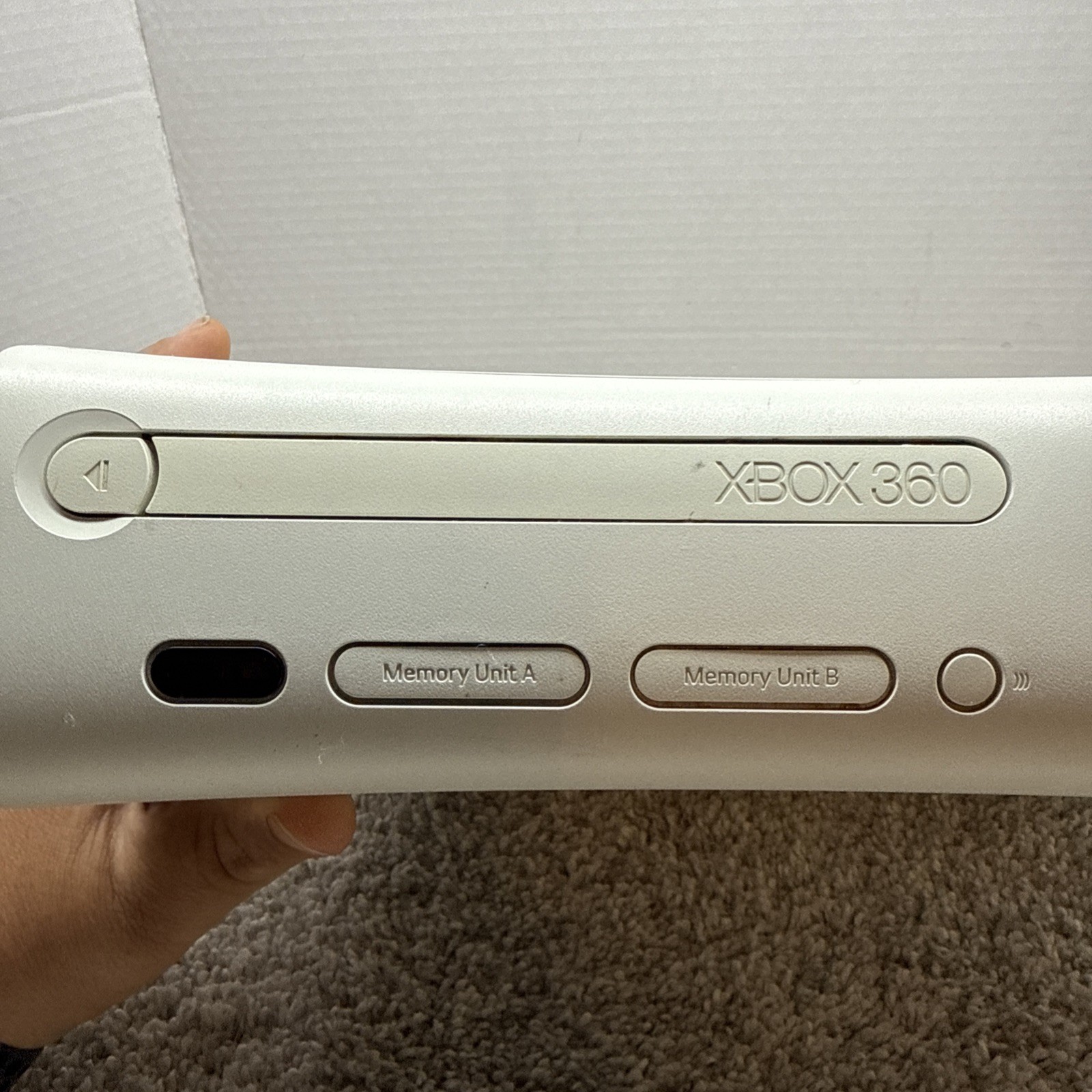 White Xbox 360 Red Ring of Death Console Only