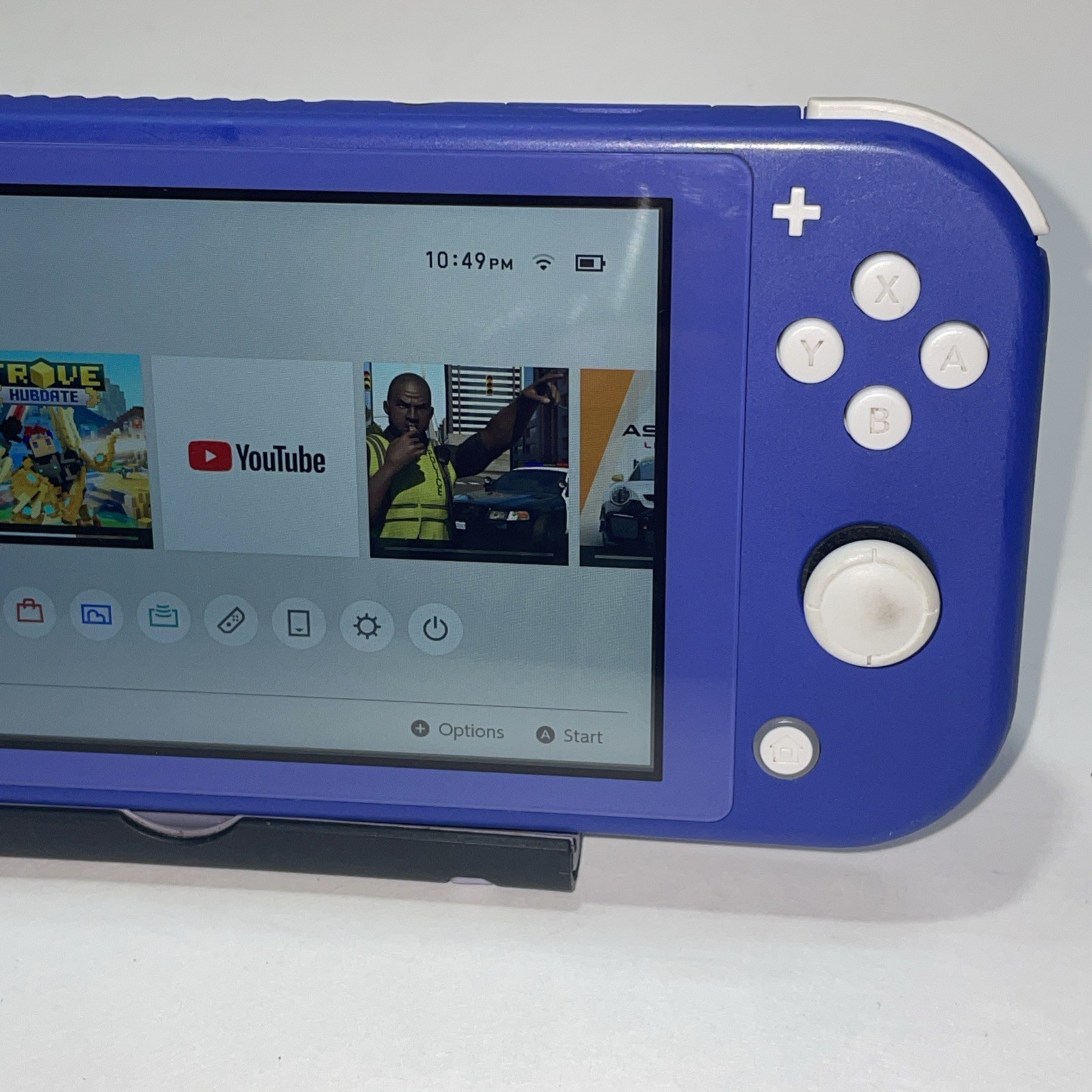 Nintendo Switch Lite HDH-001 Handheld Console 32GB Blue DAMAGED CHARGING PORT
