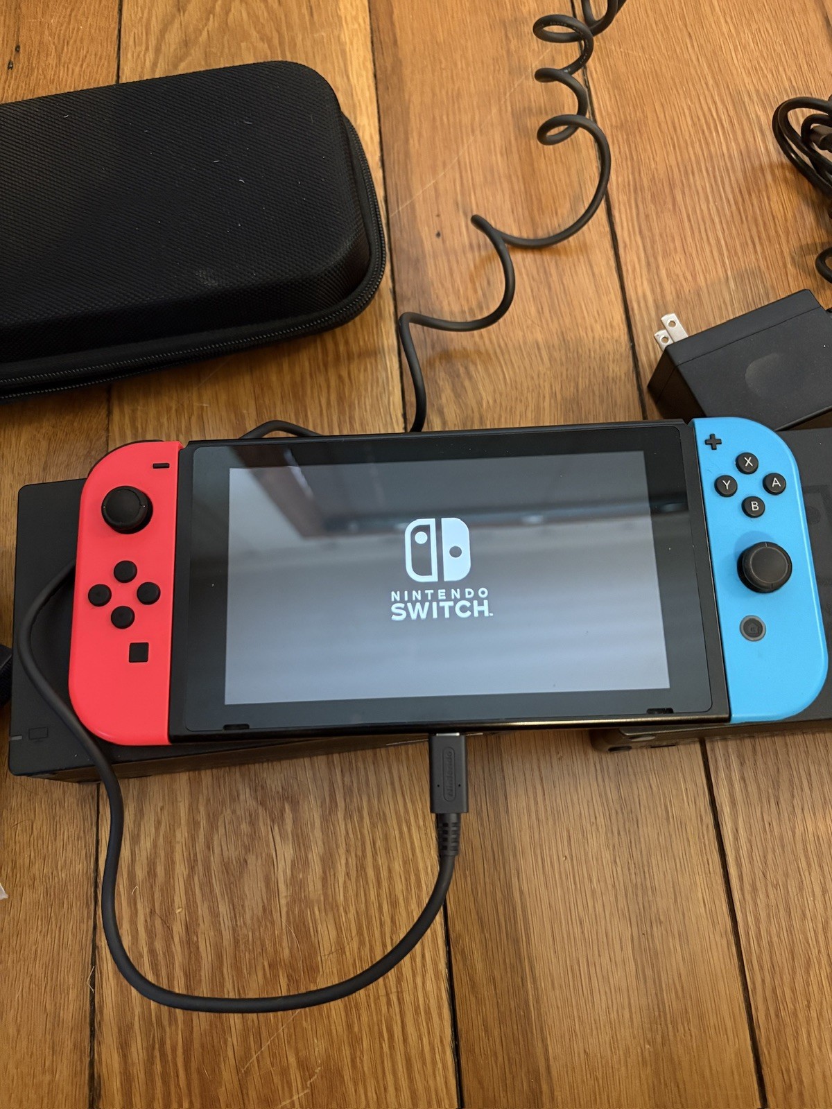 Nintendo Switch Lot – Games, case, Extra Dock, Steering Wheel, Controllers!