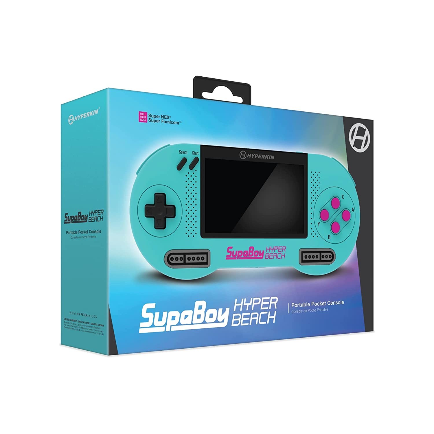 Hyperkin SupaBoy Portable Console for Super NES / Super Famicom – Hyper Beach