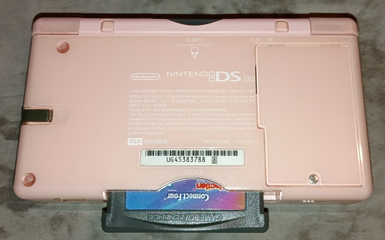 READ! OEM Nintendo DS Lite Pink Console w/Pokemon Mystery Dungeon Game BUNDLE