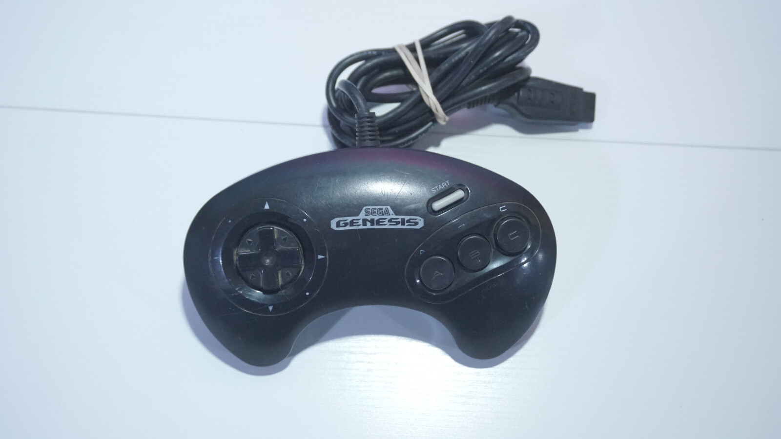 SEGA Genesis Model III 3 MK-1461 Console with RF Wire, Power Cord, & Controller
