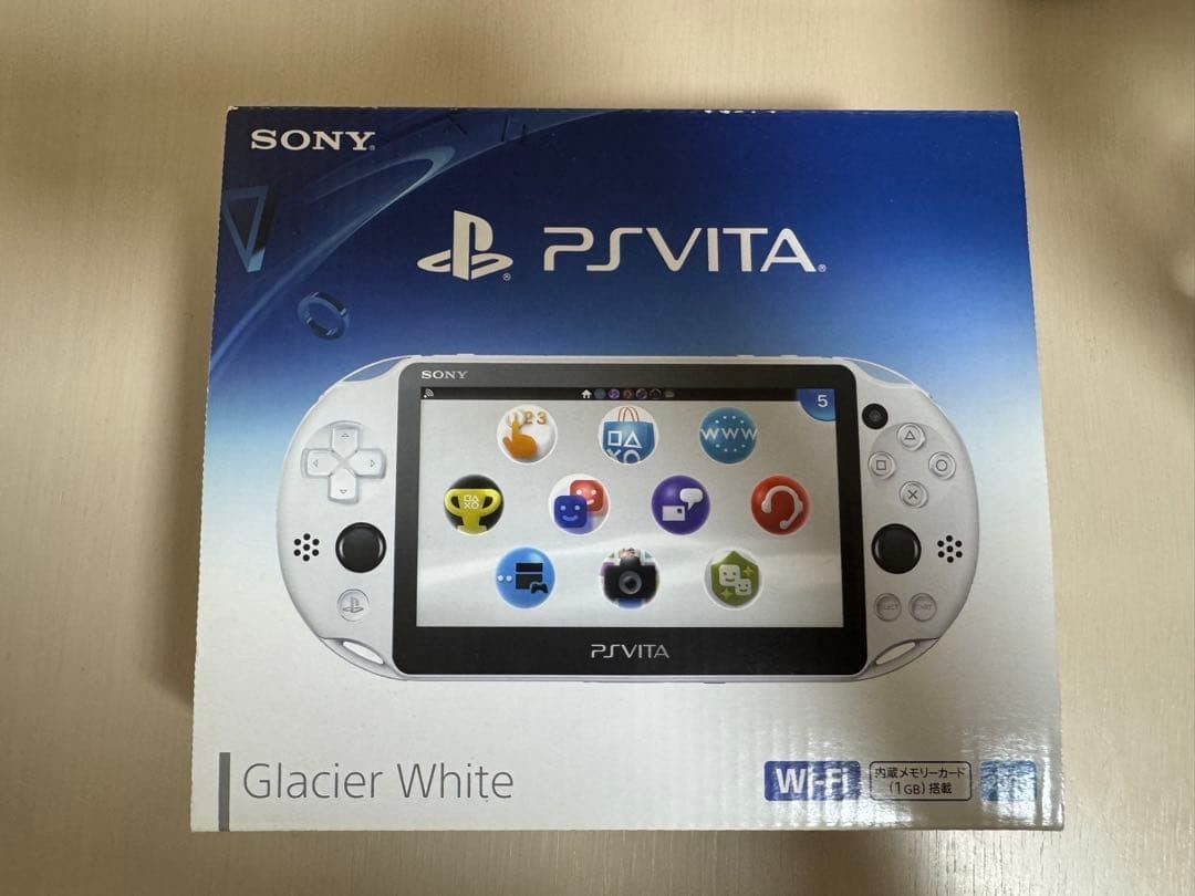 Excellent SONY PS Vita PCH-2000 Console White w/charger