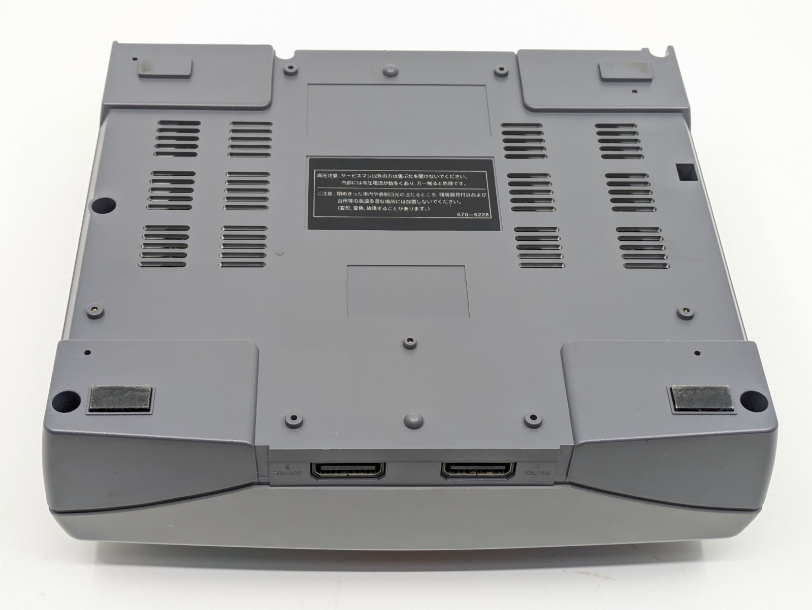 Sega Victor V-Saturn RG-JX2 Gray Console Complete Set NTSC-J Japan Tested