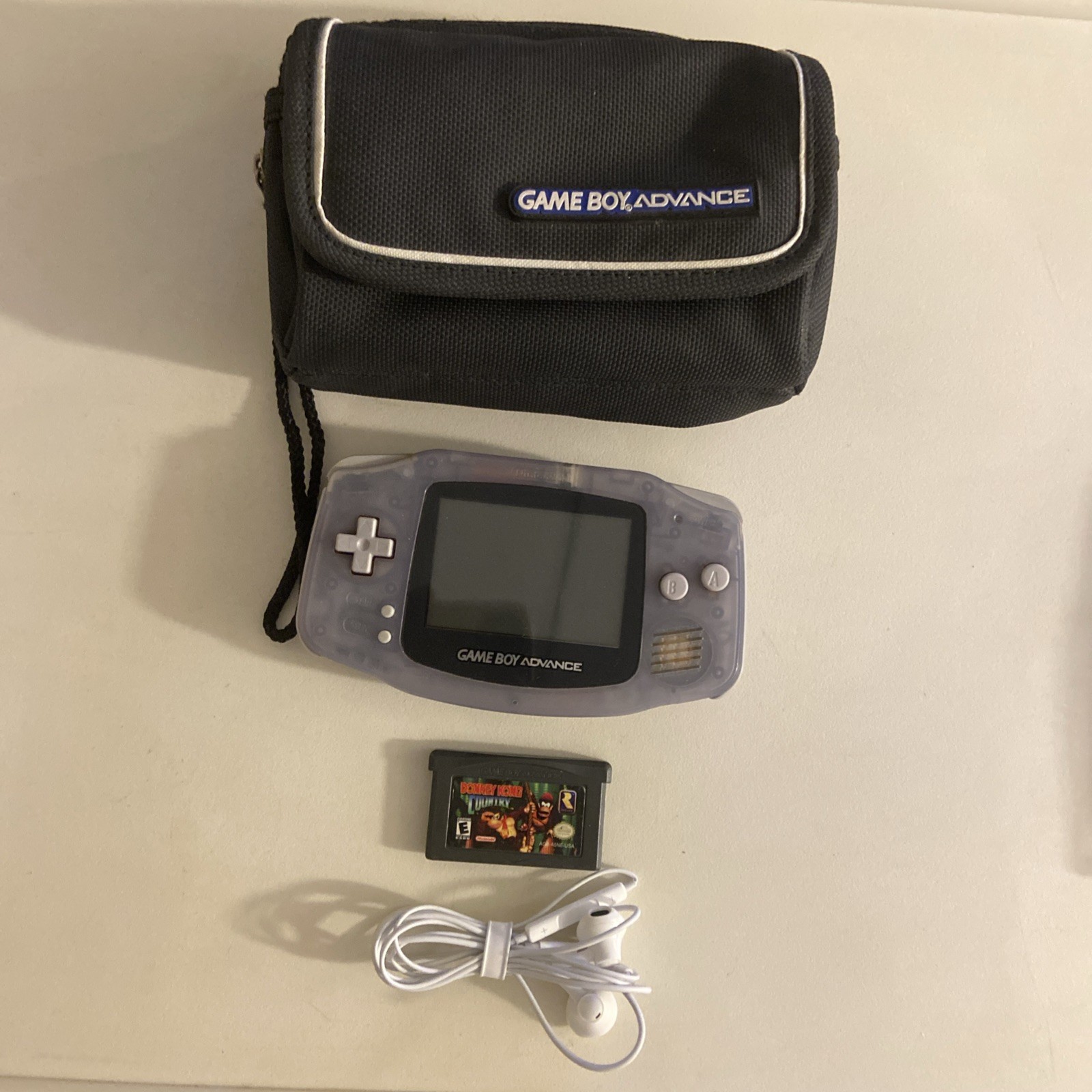 Nintendo Game Boy Advance ago-001 working you buy everything on the pictures