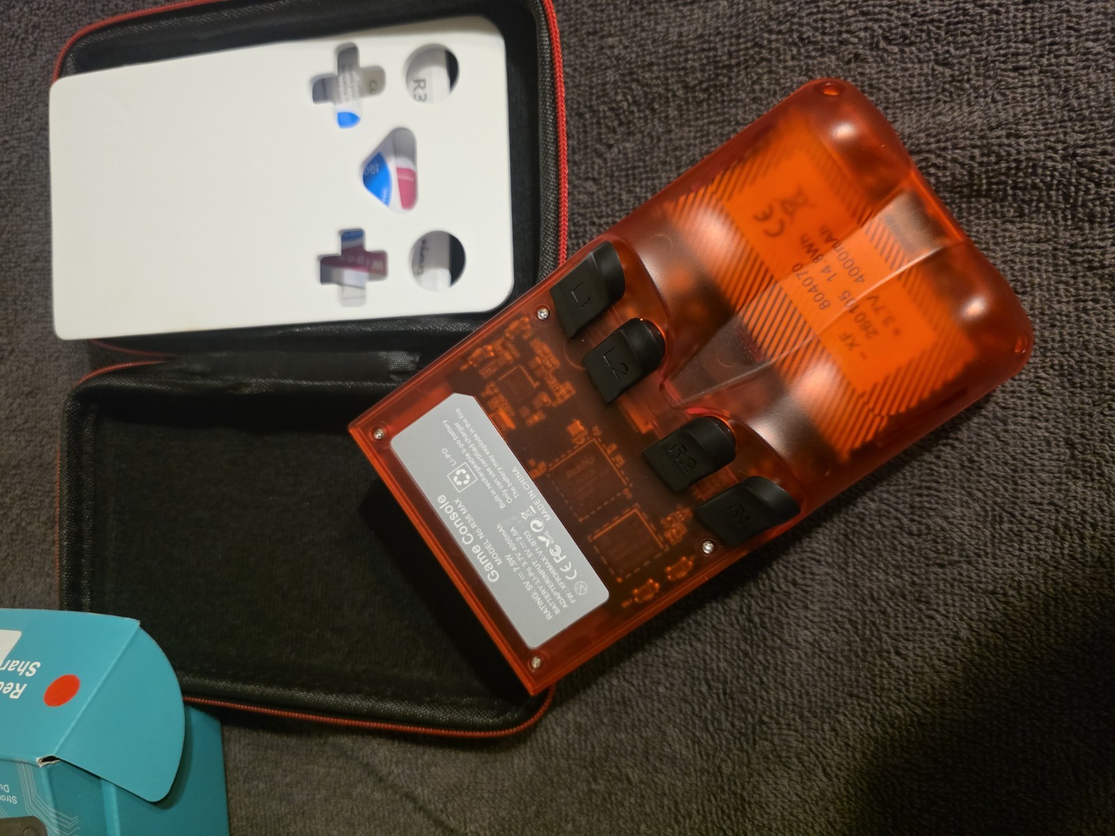 Open Source Console Model R36 Max Handheld Game Console