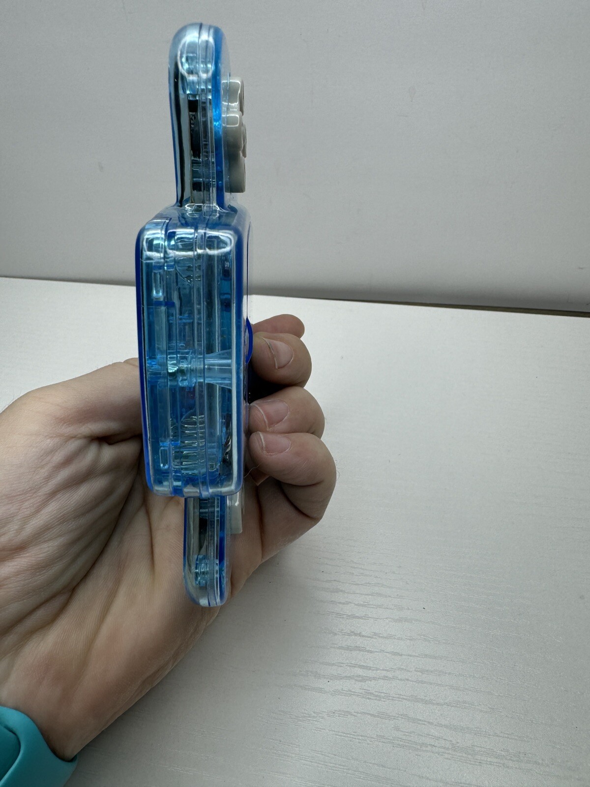 Pocket Game Player w Clear Blue Case TESTED Works