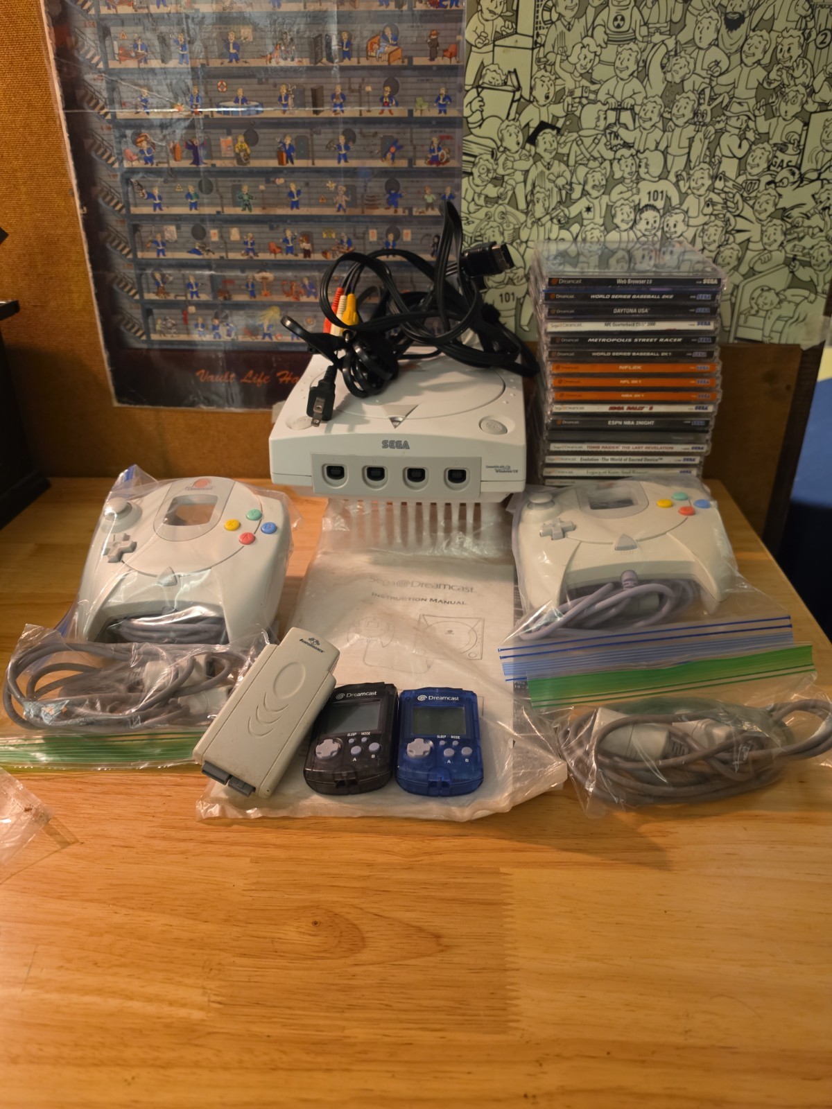 Sega Dreamcast White Console Power/Eject/Tested Great Condition