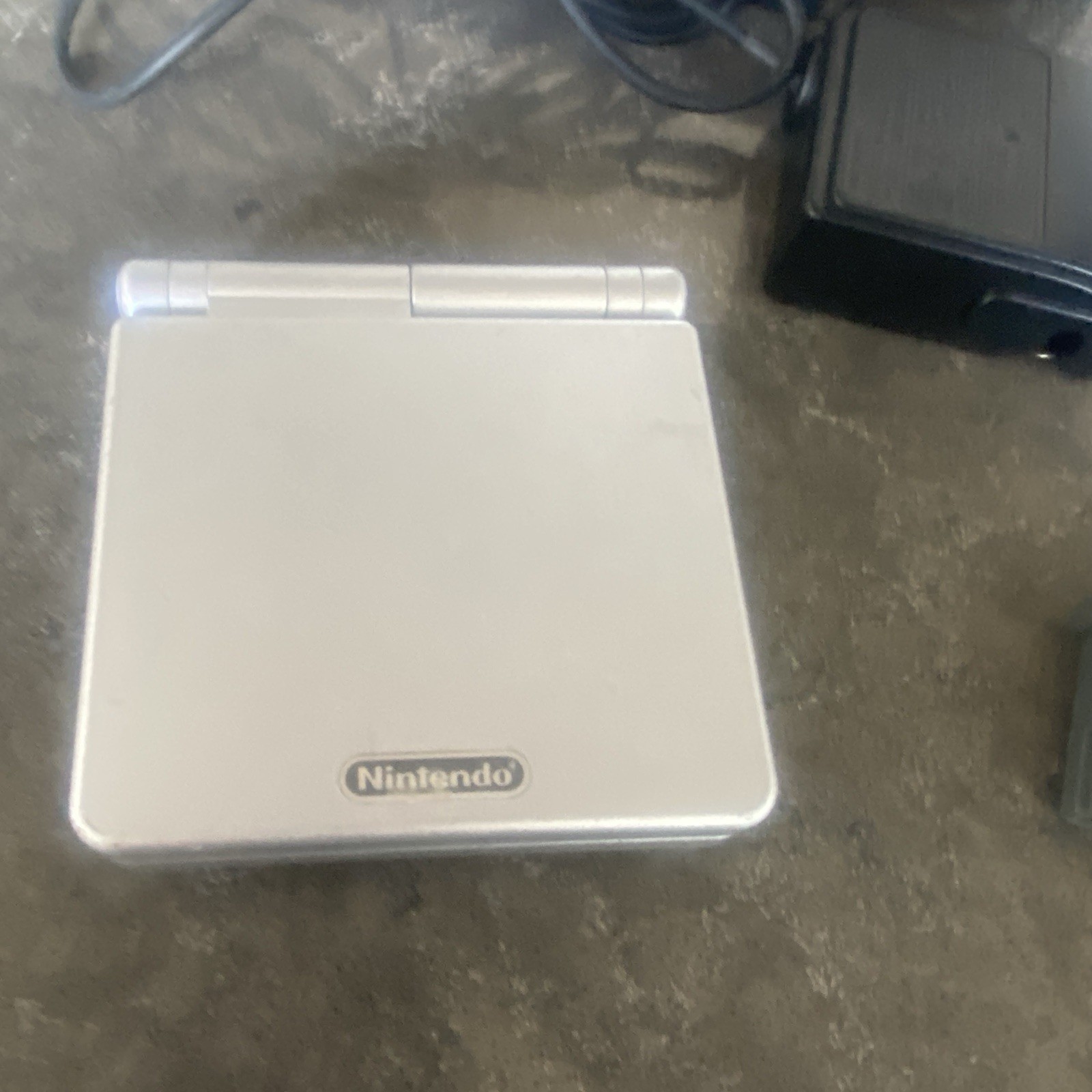 GameBoy Advance SP Console Snood Bundle Game + Charger + Case + Cartridge AGS001