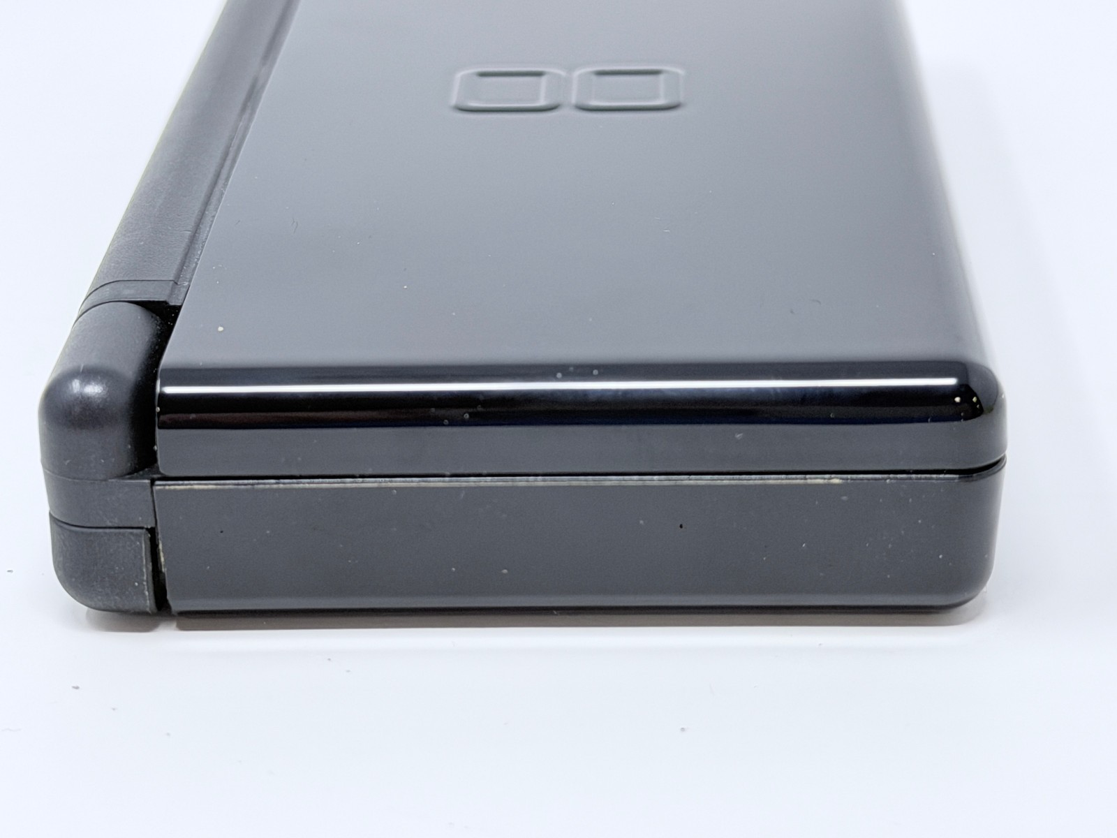 Nintendo DS Lite Handheld System- Onyx Black Gloss in Box USG-001 TESTED & WORKS