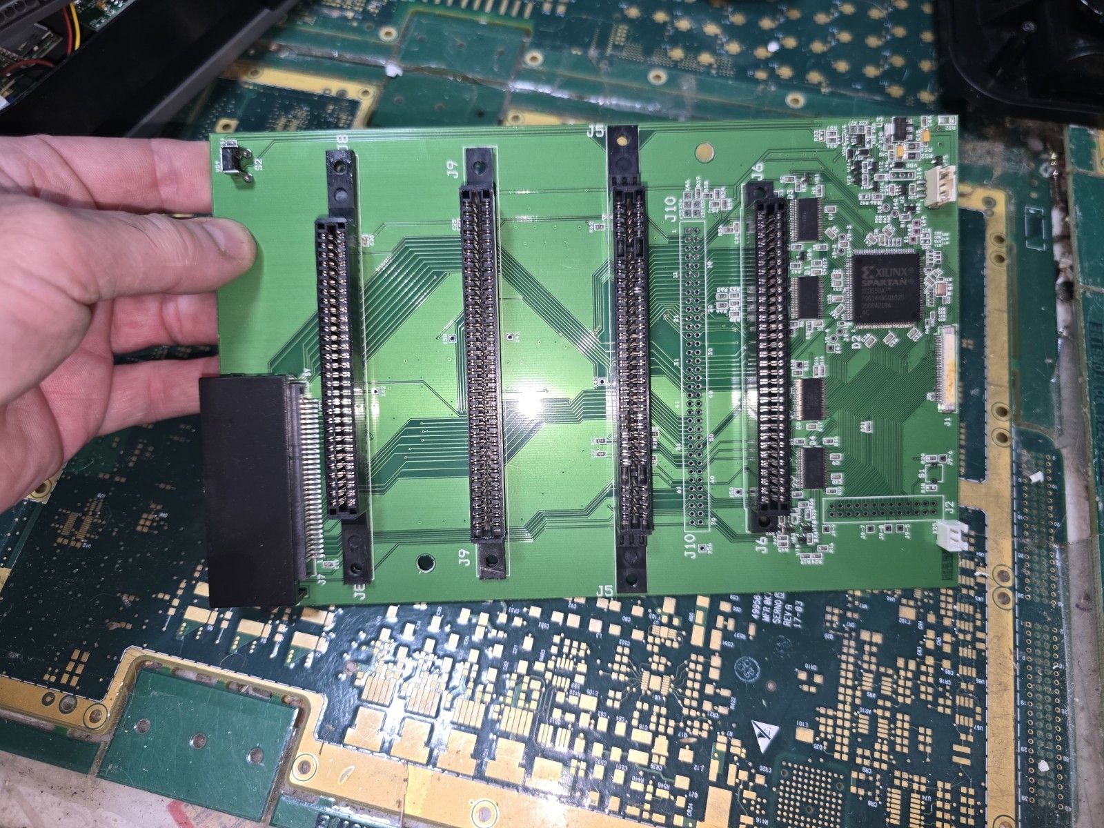 Hyperkin Retron 5 DEFECTIVE DONOR Cartridge Slot Board-Broken Pin/Clip-PARTS