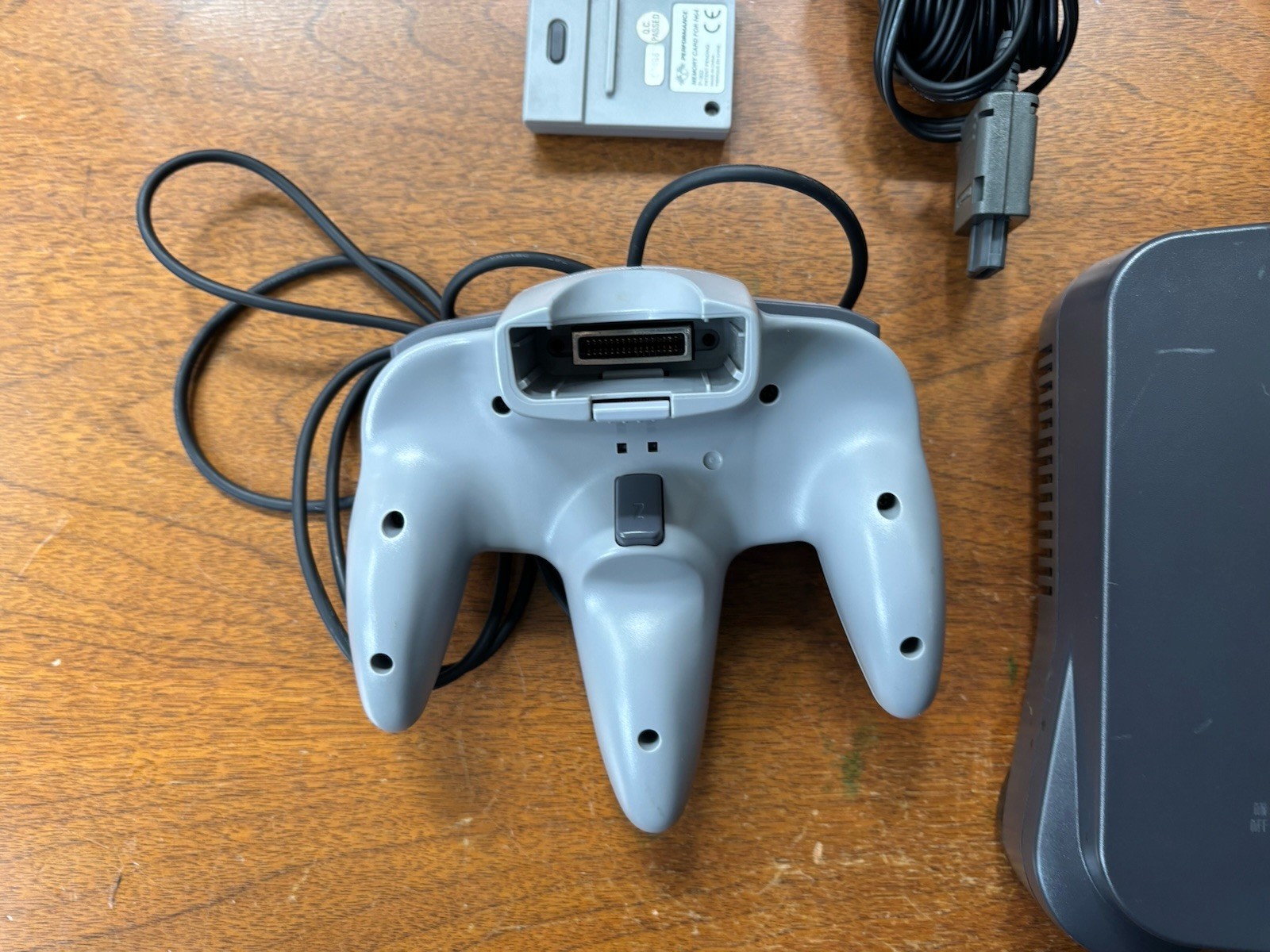 N64 Console With Expansion Pak, Controller, Memory Card, Cords. All Working