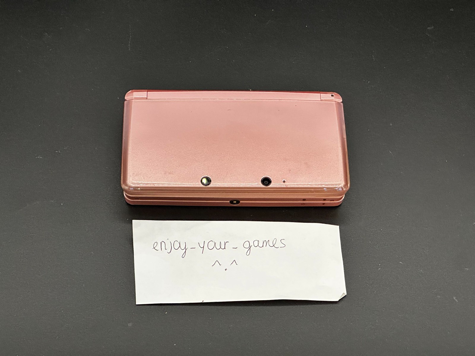Nintendo 3DS Pearl Pink Console | English | Charger | US Seller – SHIP IN 1-DAY