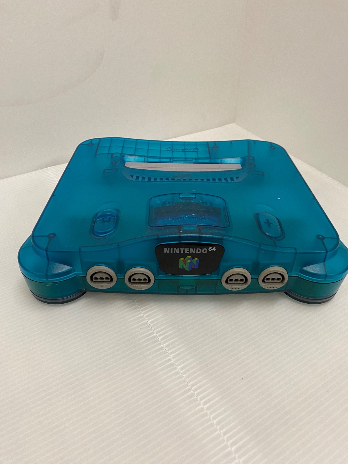 NINTENDO 64 ICE BLUE NUS-001 USA TESTED / WORKING