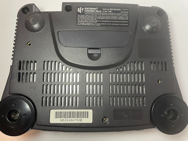 NINTENDO 64 N64 Console Grey Complete Bundle w/ Controller Tested Works