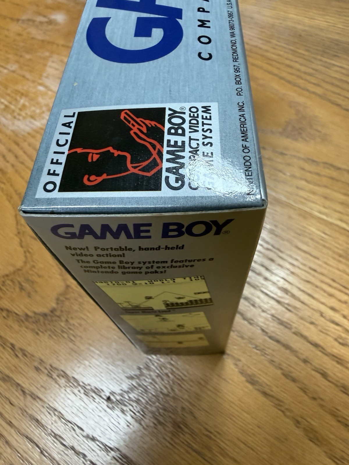 1989 Nintendo Game Boy DMG-01 with Tetris,MINT CONDITION,NEVER USED, TESTED!