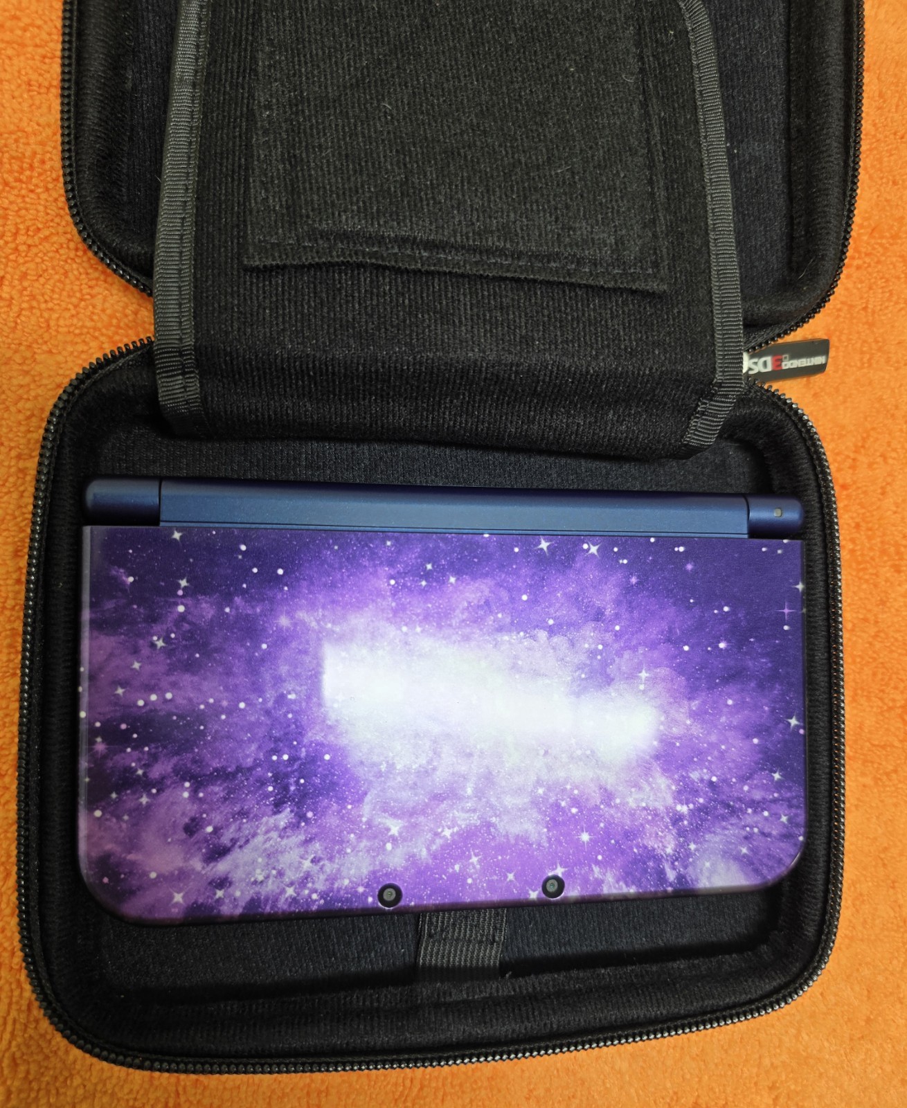 Nintendo 3DS XL Galaxy Edition Handheld System Purple Bundle Games Excellent Lot