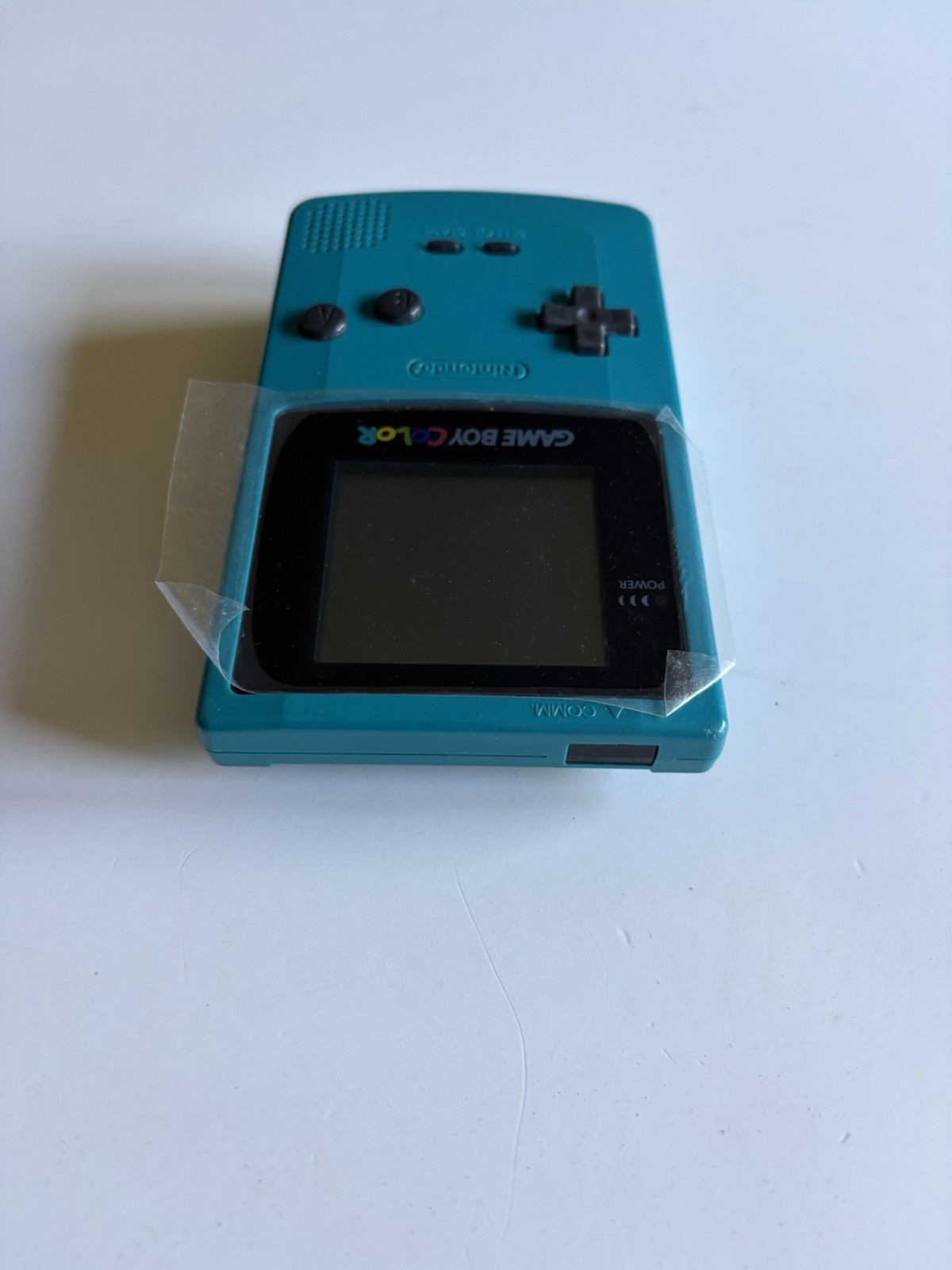PROFESSIONALLY RESTORED Game Boy COLOR (Teal) Console Handheld NEW LENS