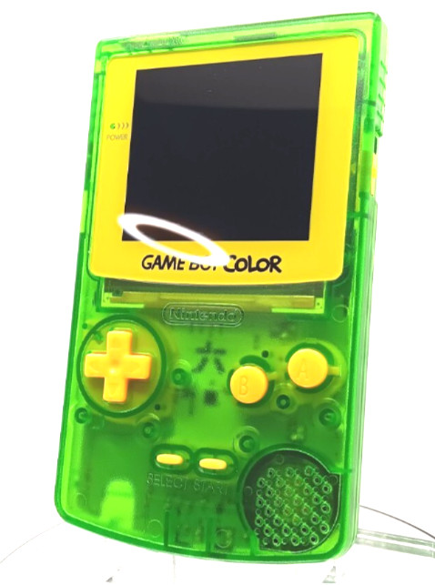 Nintendo Game Boy Color IPS Mod – Custom Translucent Green