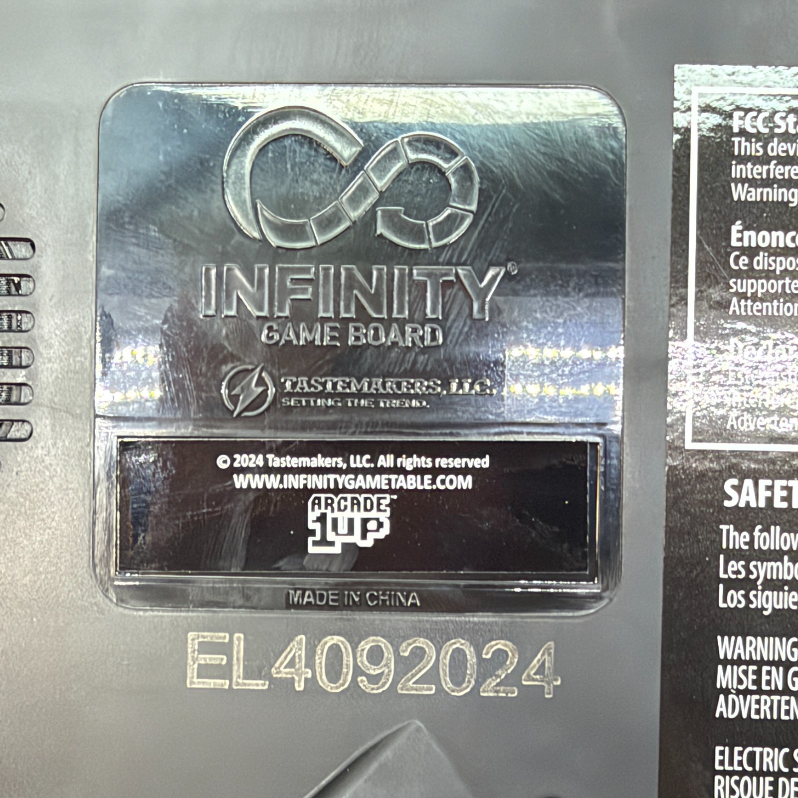 Infinity Game Table 24 Arcade1Up Interactive Touchscreen Board Game Table
