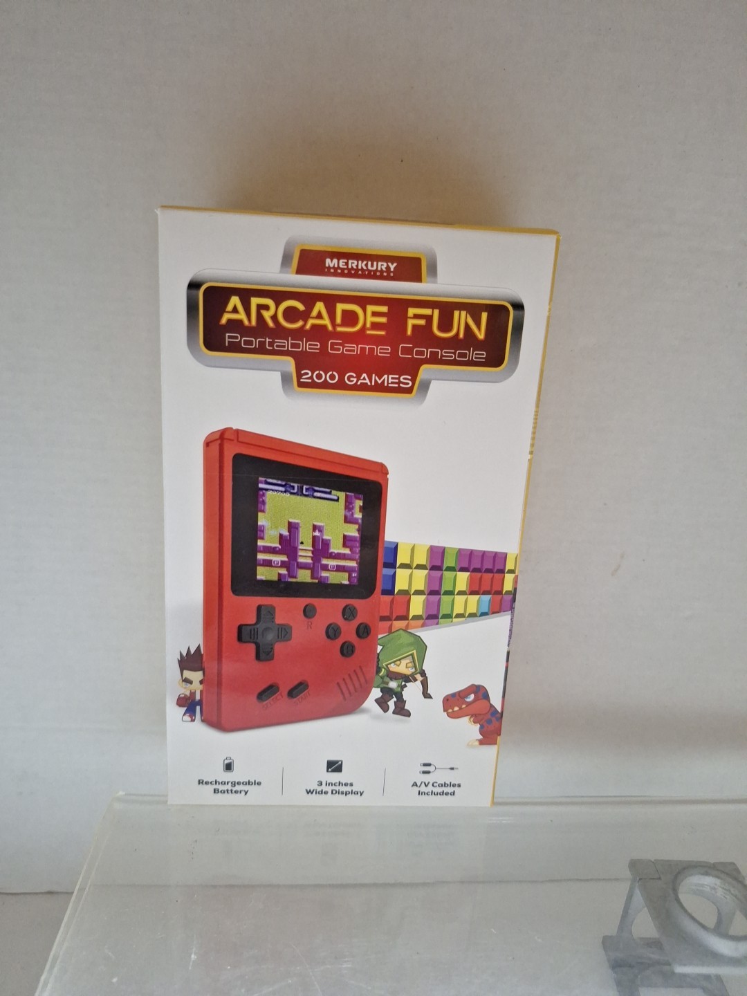 Merkury Innovations Arcade Fun Portable Gaming Console 200 Games