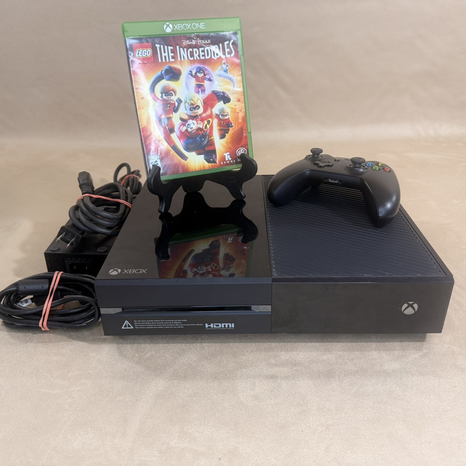 Works! Microsoft Xbox One Console LEGO The Incredibles Game Controller & Cables