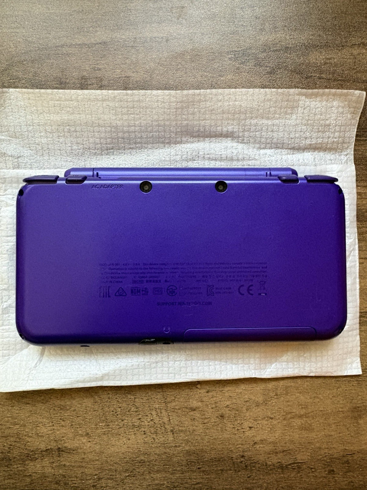 Nintendo 2DS XL Mario Kart 7 Console Bundle Purple/Silver *OPENBOX/SLIGHTLYUSED*