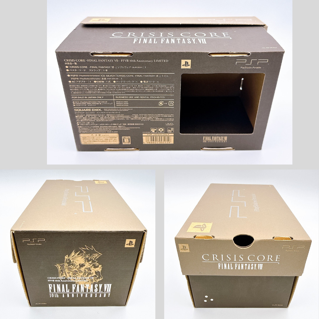 Sony PSP-2000 Console Crisis Core Final Fantasy FF Ⅶ 7 Limited in Box – Mint