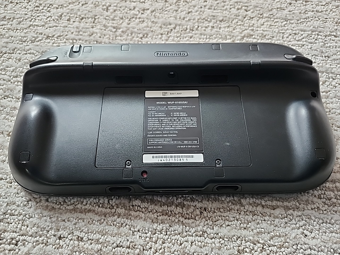 Wii U Console Bundle Complete & Works Great! With All Cords & Nintendoland! NICE