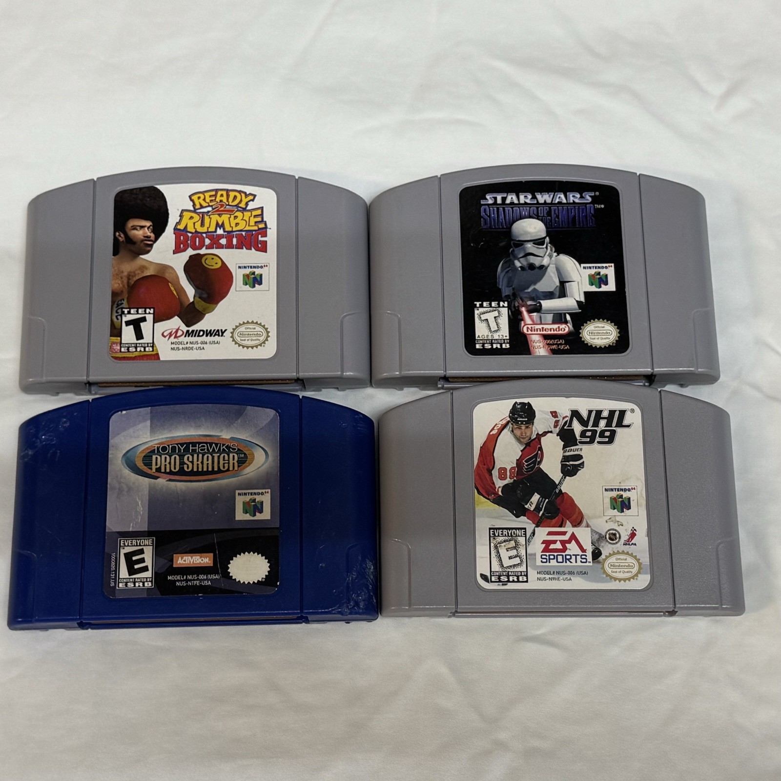 Nintendo 64 N64 Console Bundle Tested Working 3 OEM Controllers 7 Games Mario 64