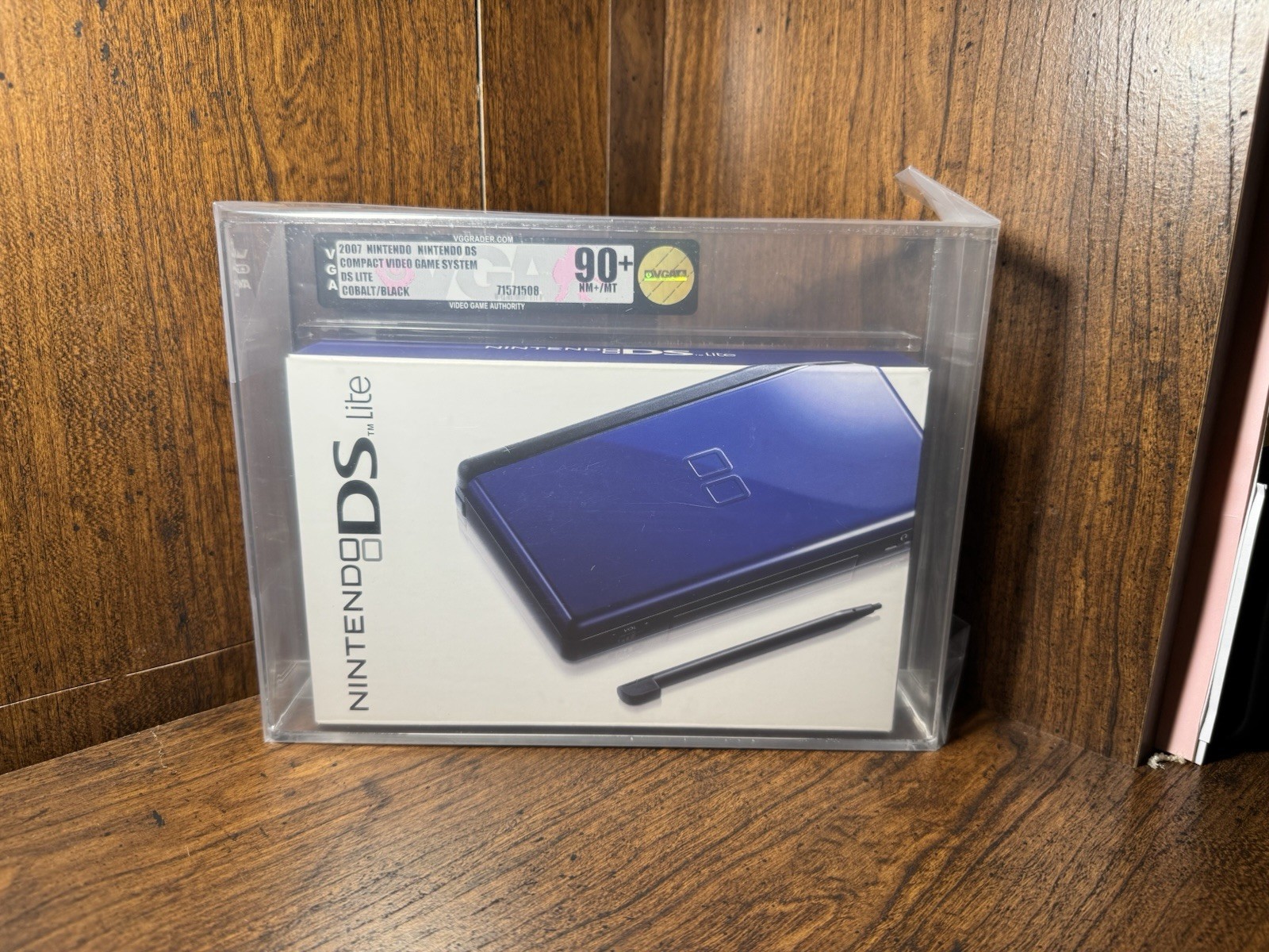 Nintedo DS Lite (Cobalt Blue) SEALED VGA GRADED 90+ NM+/MT GOLD SEAL