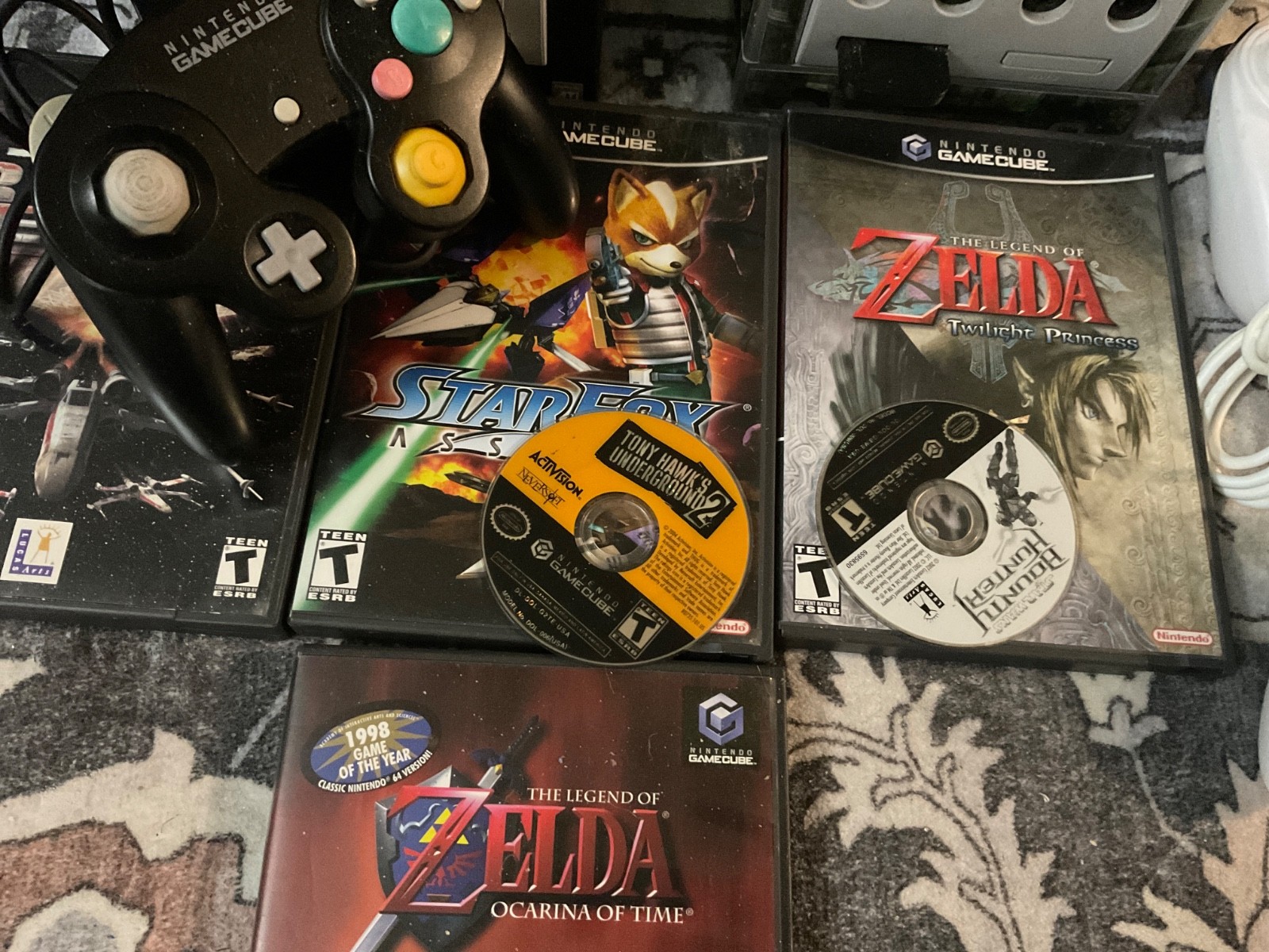 Nintendo DOLSKB GameCube 40 MB Jet Black Console