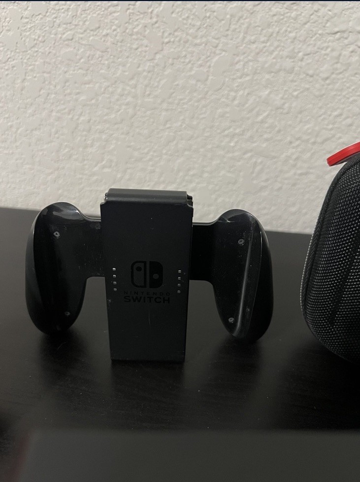 Nintendo Switch Console Black/Red/Gray with Joy-Con Controllers, Dock, Cases