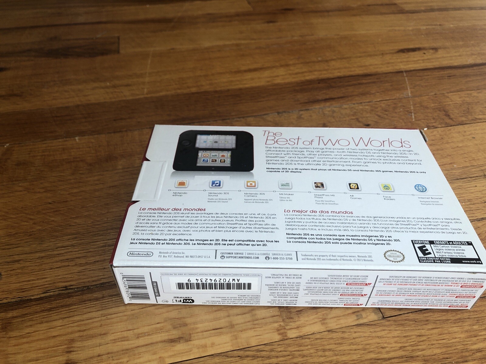 Nintendo 2DS – Crimson Red Brand New
