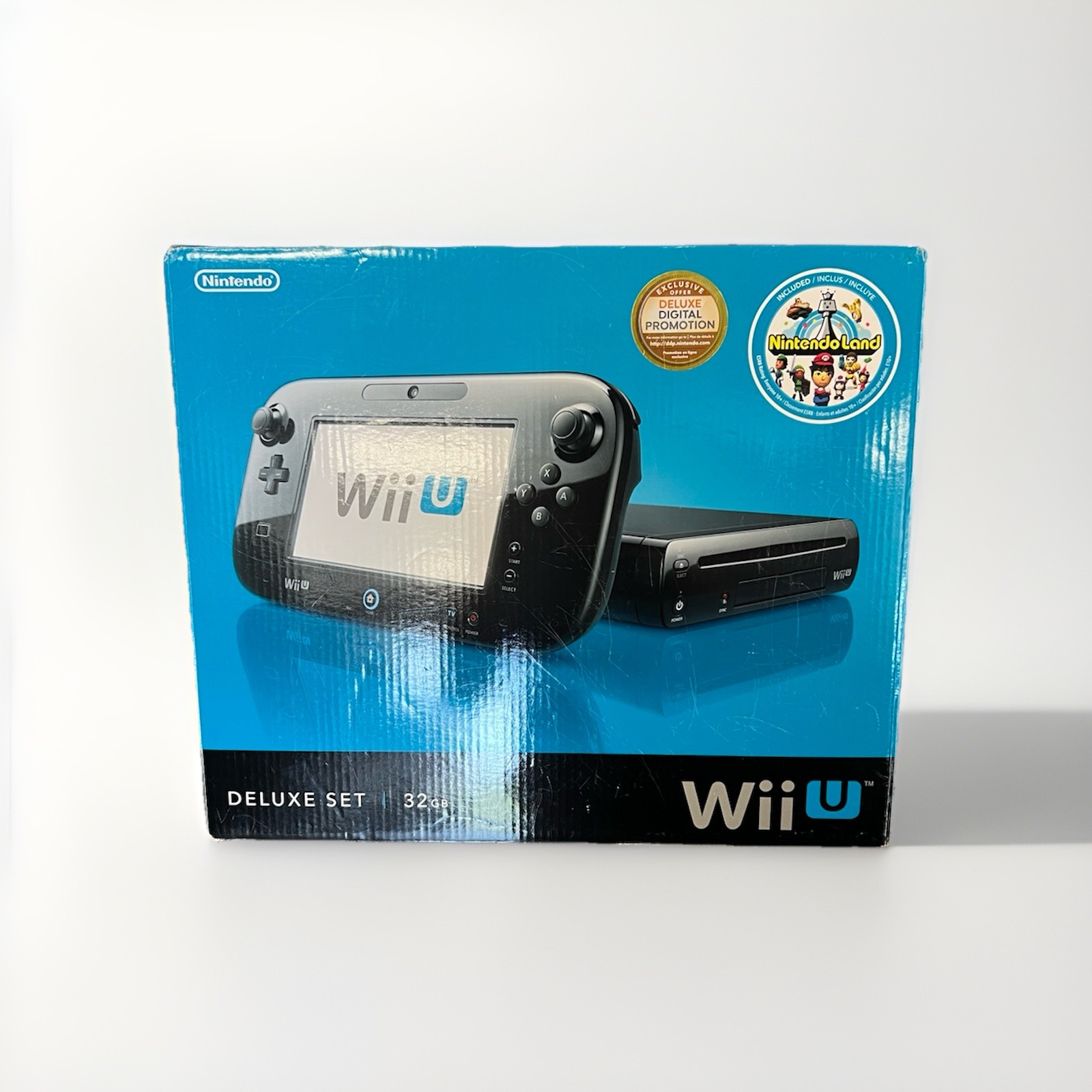 Nintendo Wii U 32GB Black Console Model: WUP-010 USA – Complete
