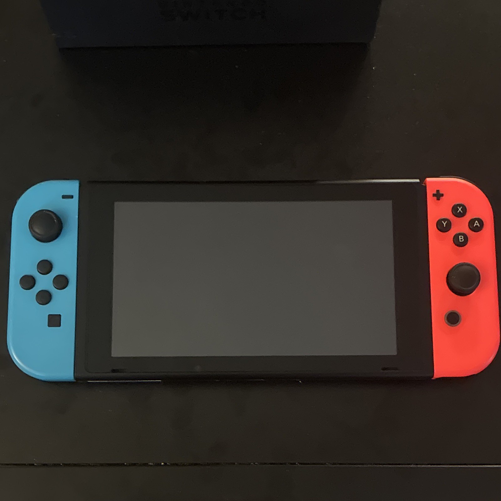 Nintendo Switch HAC-001 Console 32GB Neon Red/Blue Joy-Con Dock Charger HDMI