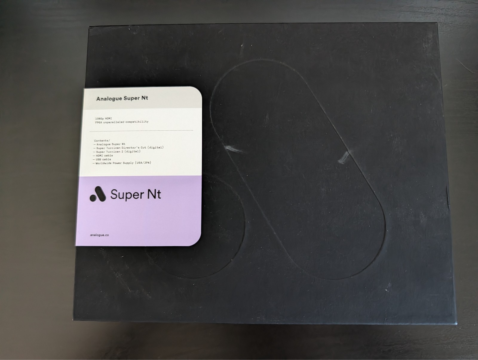 Analogue Super Nt Classic FPGA SNES Console Complete in Box, CIB Region Free