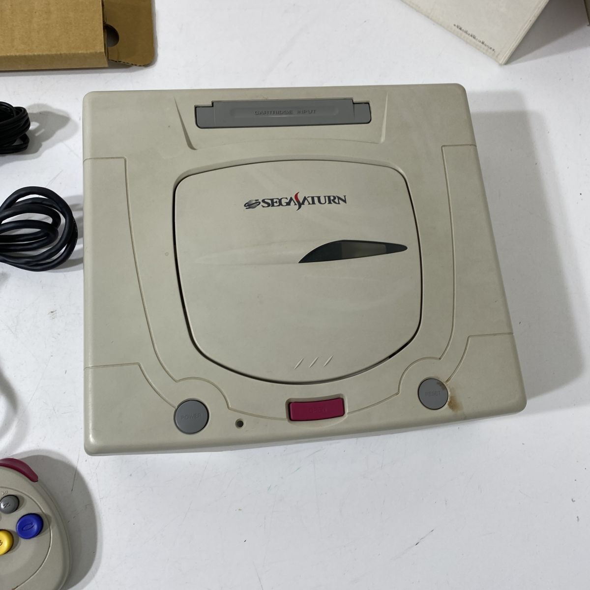 Sega Saturn HST-3220 console HST-0019 Boxed set NTSC-J Tested CIB