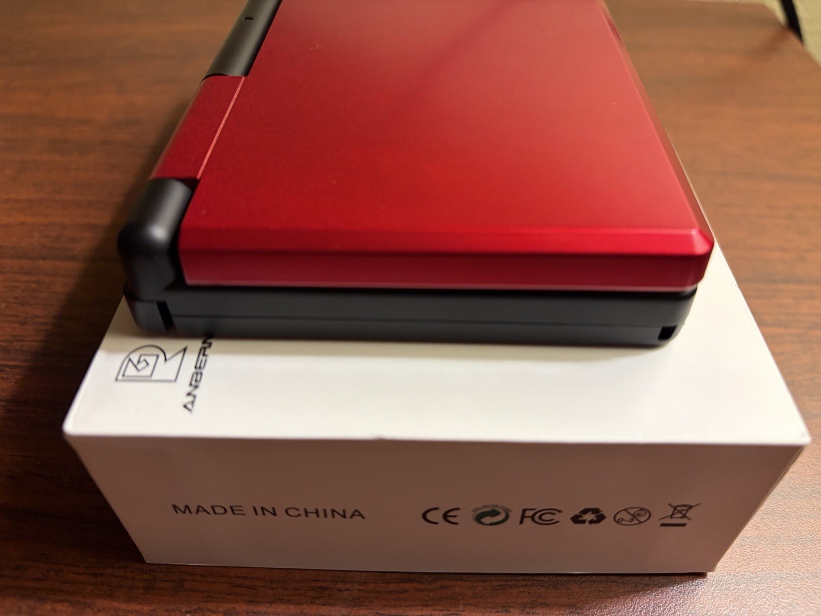 Anbernic RG DS (Red / Black) + 128gb Micro SD – Excellent Condition (No Games)