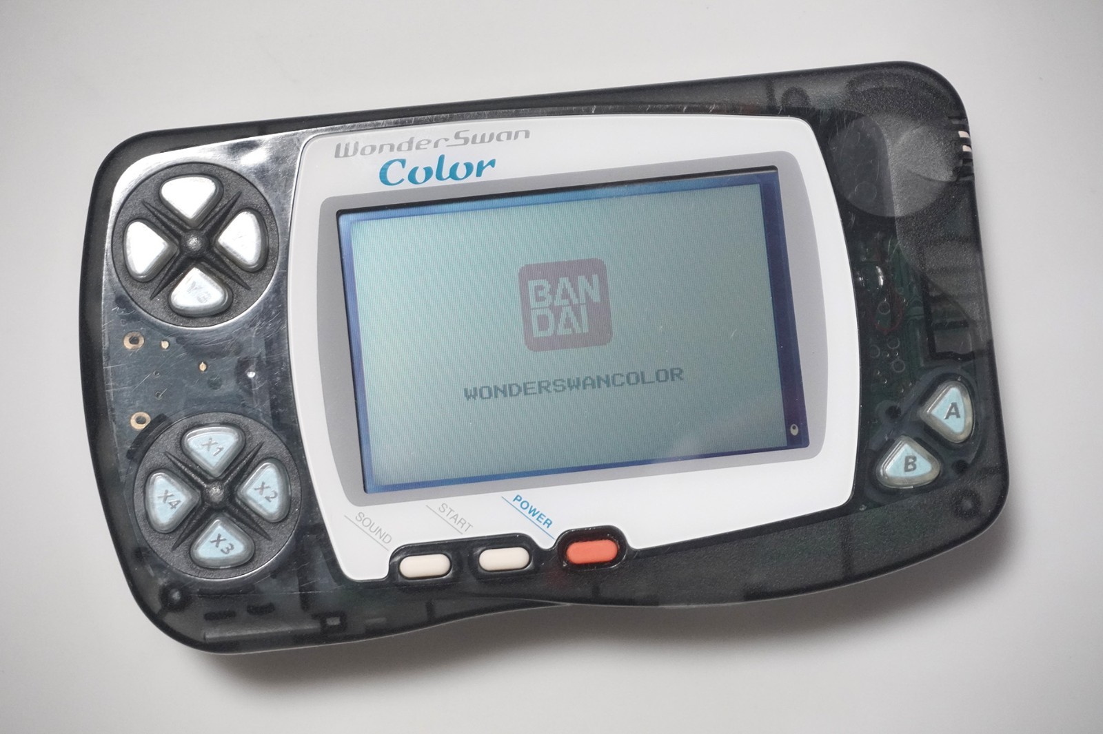 WonderSwan Color console crystal black Excellent Japan system US Seller
