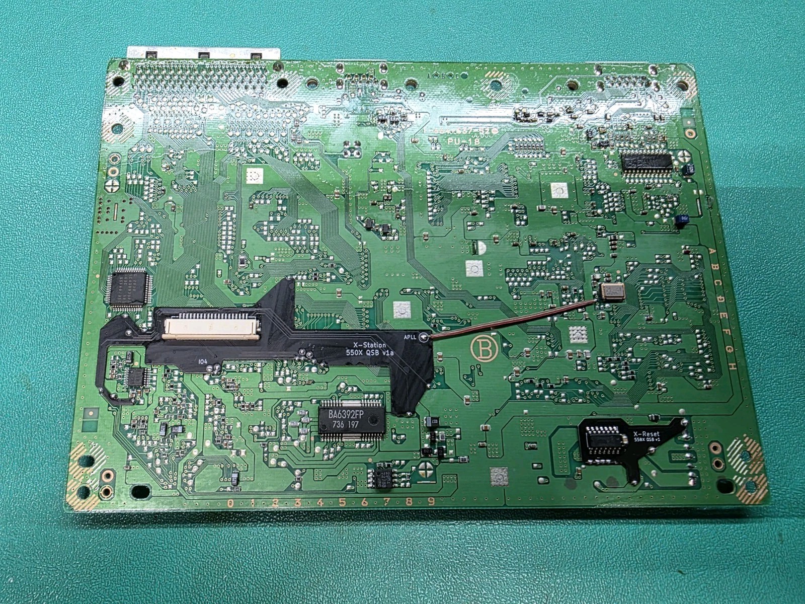 Playstation PS1 Xstation PSU Recapped 64g SD Card Blue LED