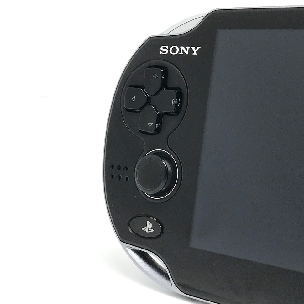 SONY PS Vita PCH-1000 Crystal Black Wi-Fi OLED w/ Charger «Near Mint»