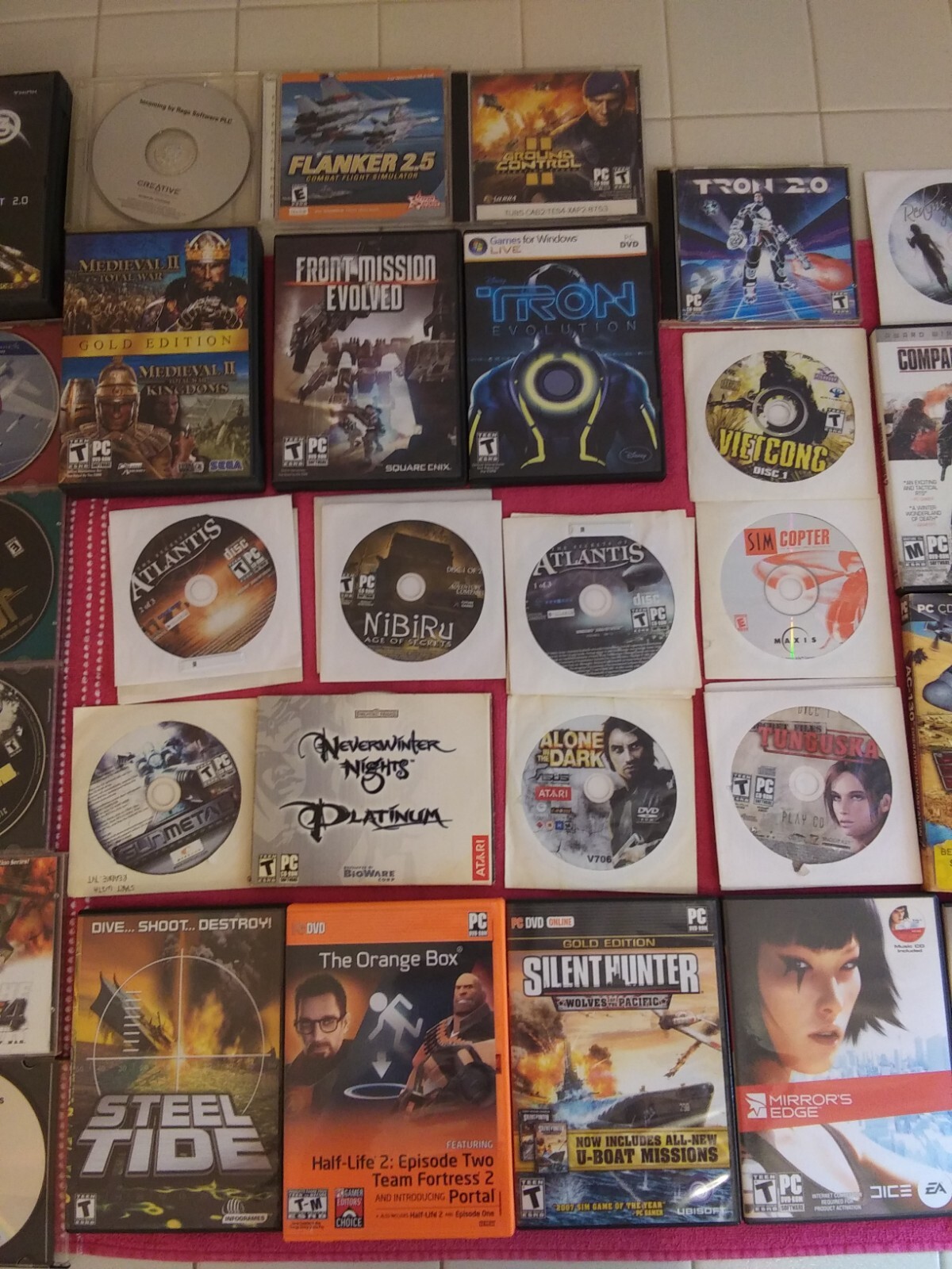 — Lot Of 60 Windows PC Game’s Creed SIM Battle Flight Like Xbox PlayStation —