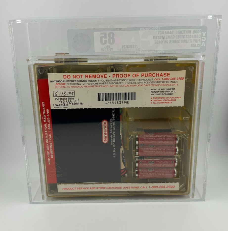 VGA NM+ 85 1995 Nintendo Game Boy