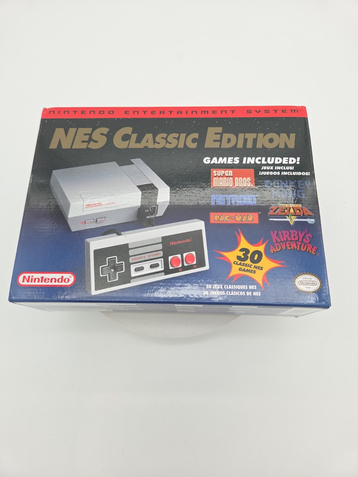 Nintendo NES Classic Edition Mini Console CIB Complete 30 Games HDMI DS Open Box