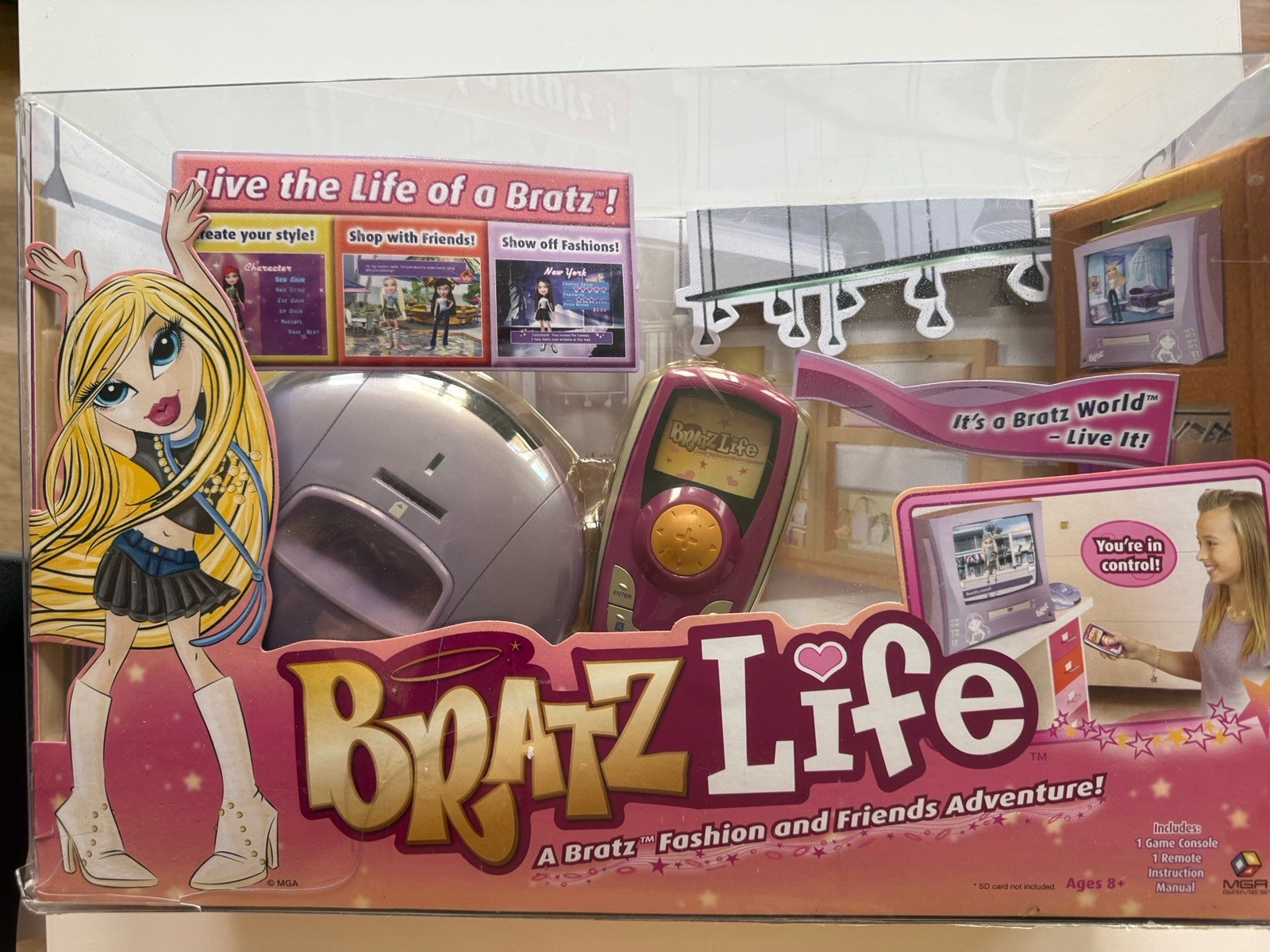 Bratz Interactive Game Console New In package Old Stock