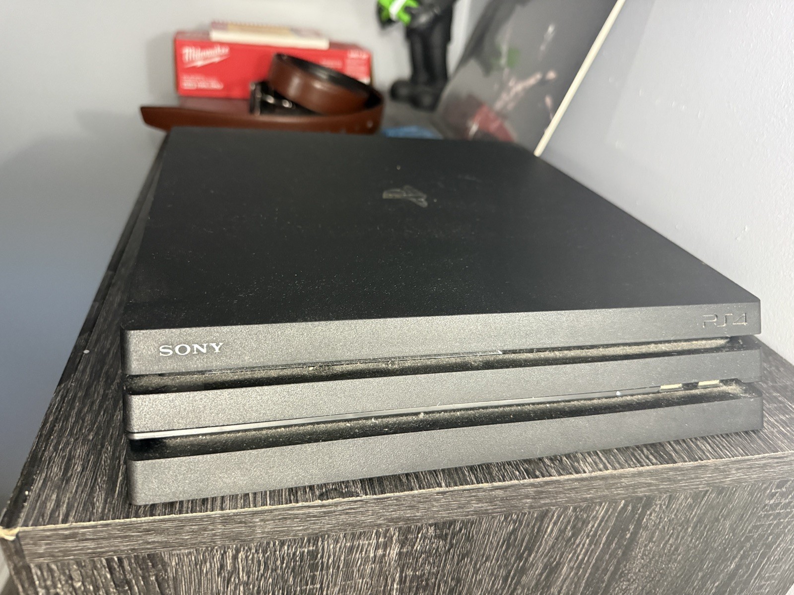 Sony PlayStation 4 Pro 1TB Console Bundle 2 Controllers HDMI Power Tested PS4